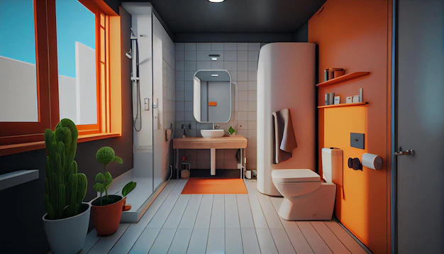 modern-domestic-bathroom-with-elegant-style