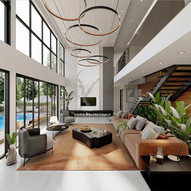 modern-house-design-with-furniture-3d-render_