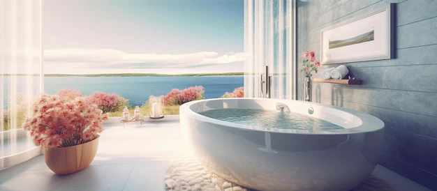 
sea-view-from-circle-window-with-bathtub